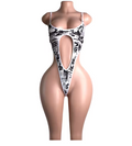 Money Talks Cut-Out Bodysuit