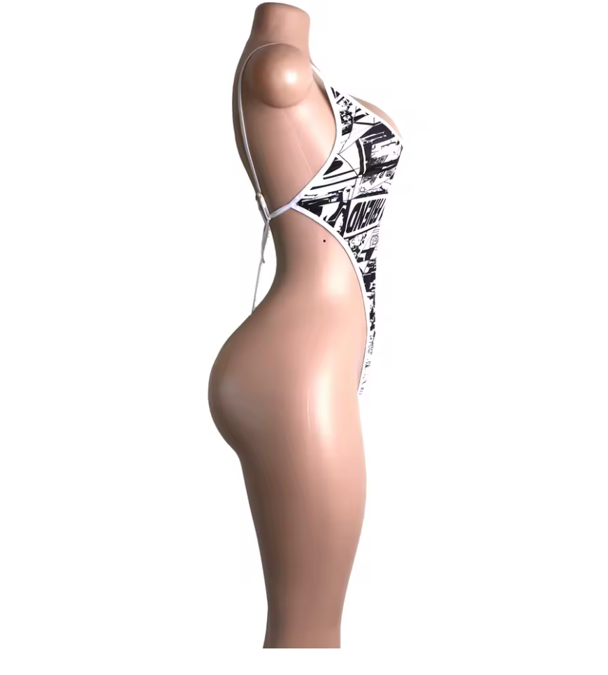 Money Talks Cut-Out Bodysuit