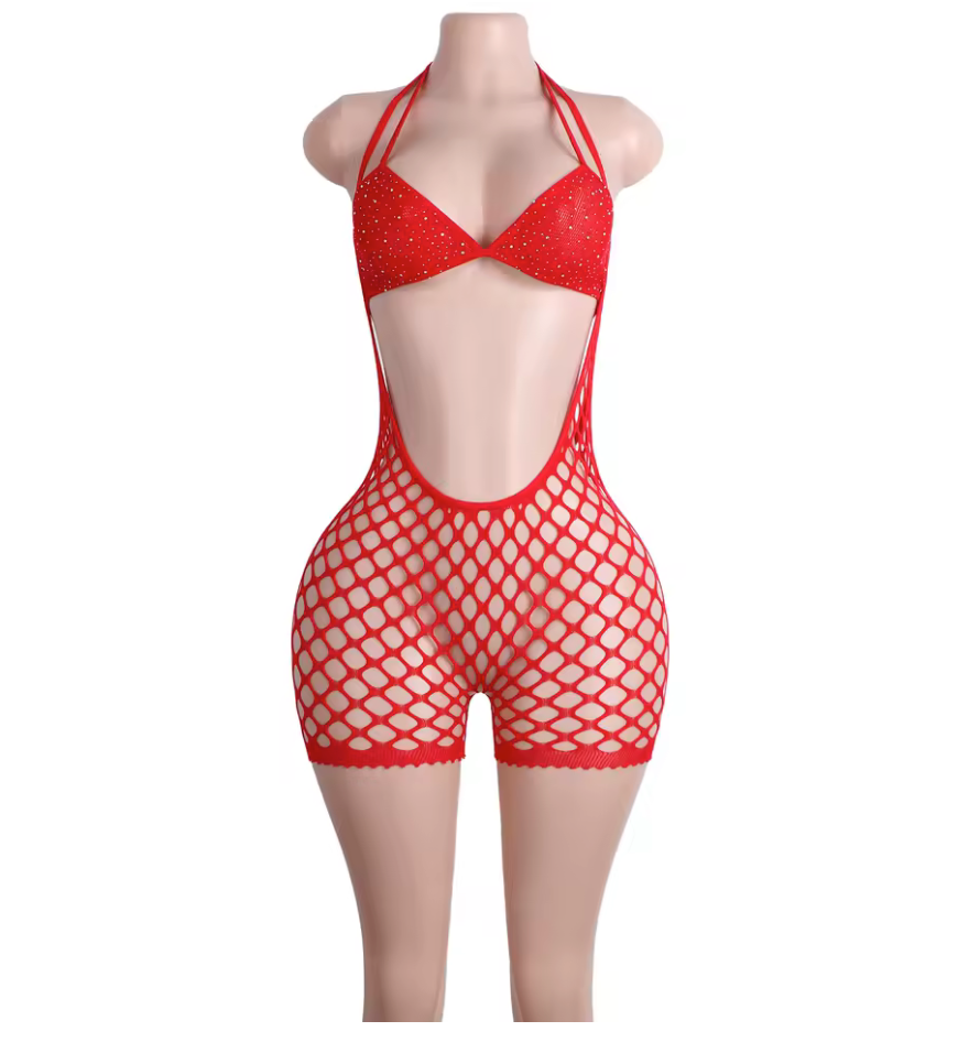 Heartbreaker Fishnet Set