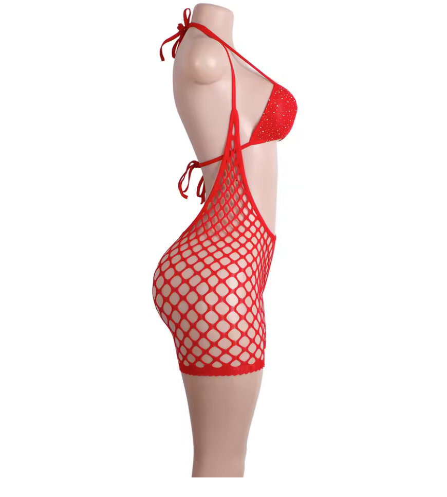 Heartbreaker Fishnet Set