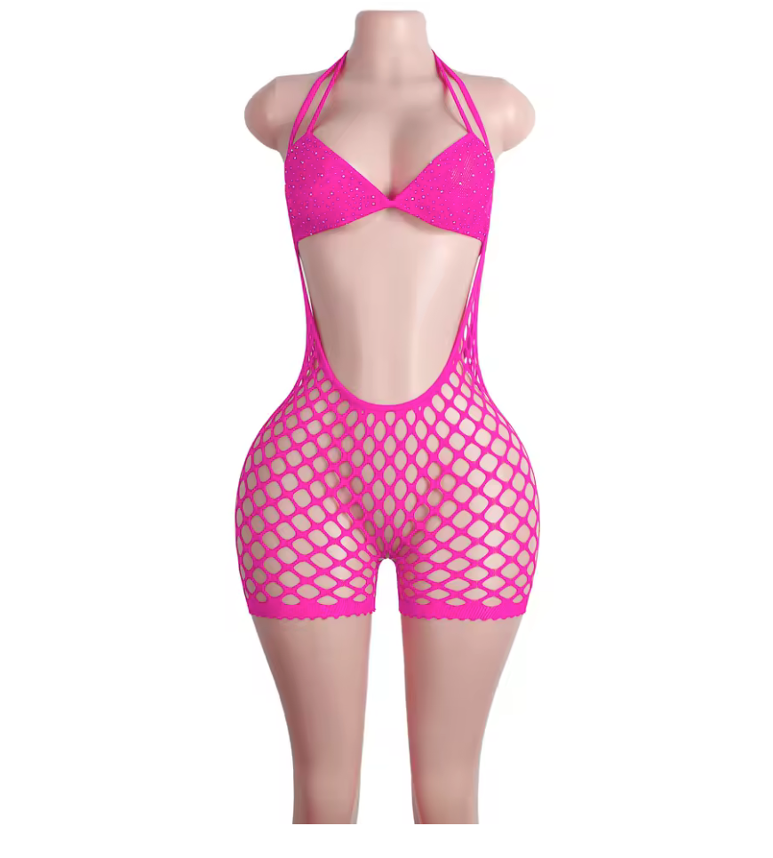 Heartbreaker Fishnet Set