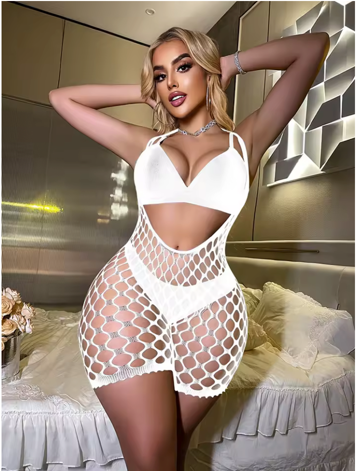 Main Character Fishnet Set