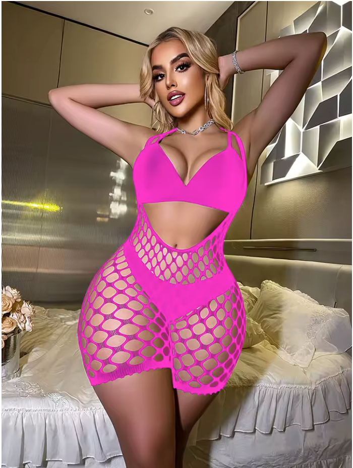 Main Character Fishnet Set