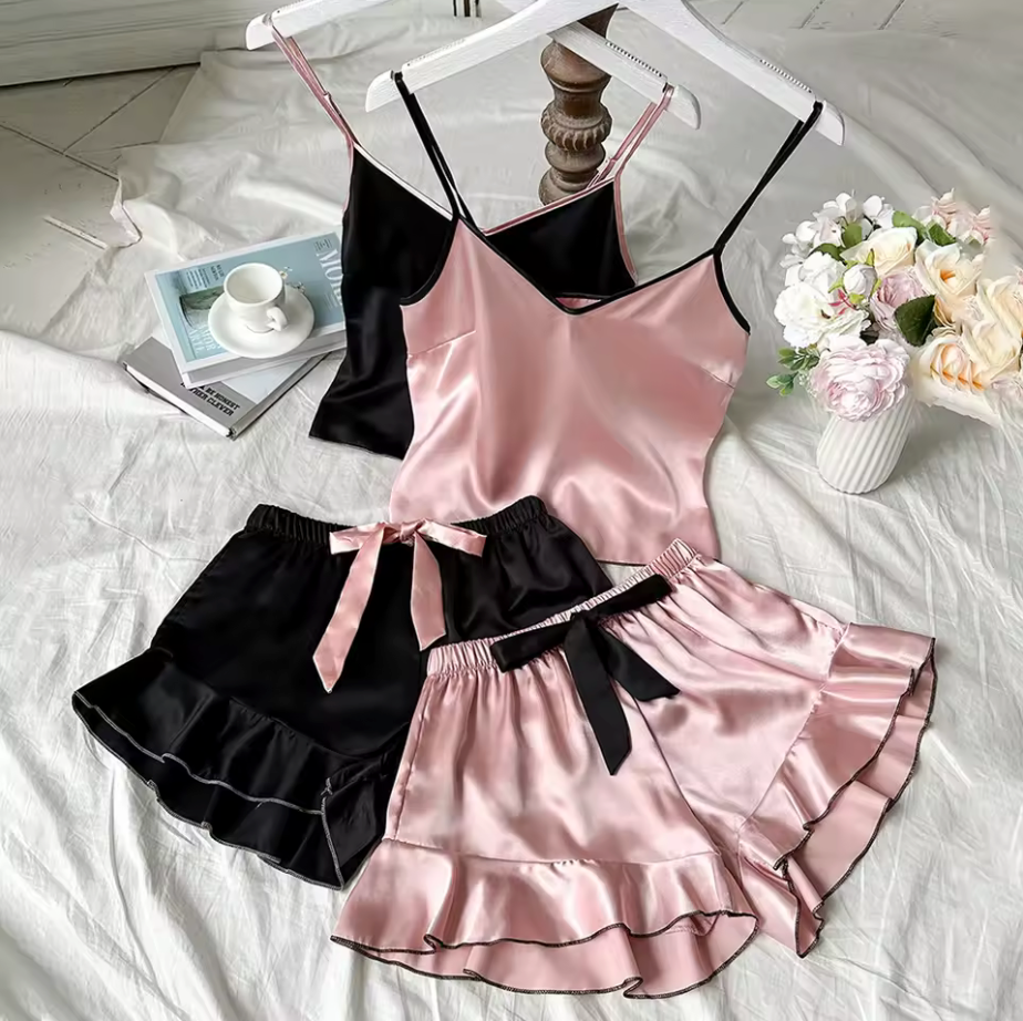 Pretty Girl Satin Set