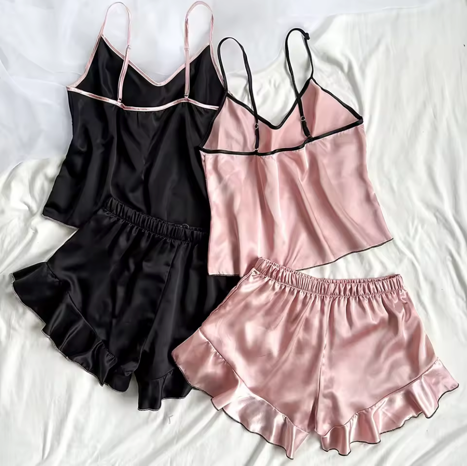 Pretty Girl Satin Set