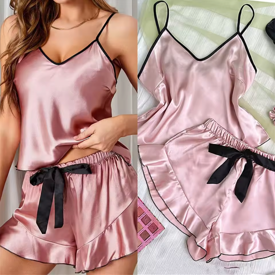 Pretty Girl Satin Set