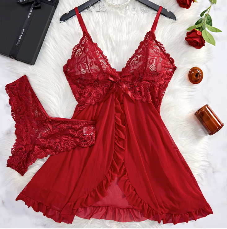 Sweet temptation lace slip